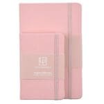Leatherpress Quartz Pink Genuine African Leather Notebook - Image 35