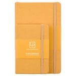 Leatherpress Butter Yellow Genuine African Leather Pocket Notebook - Image 35
