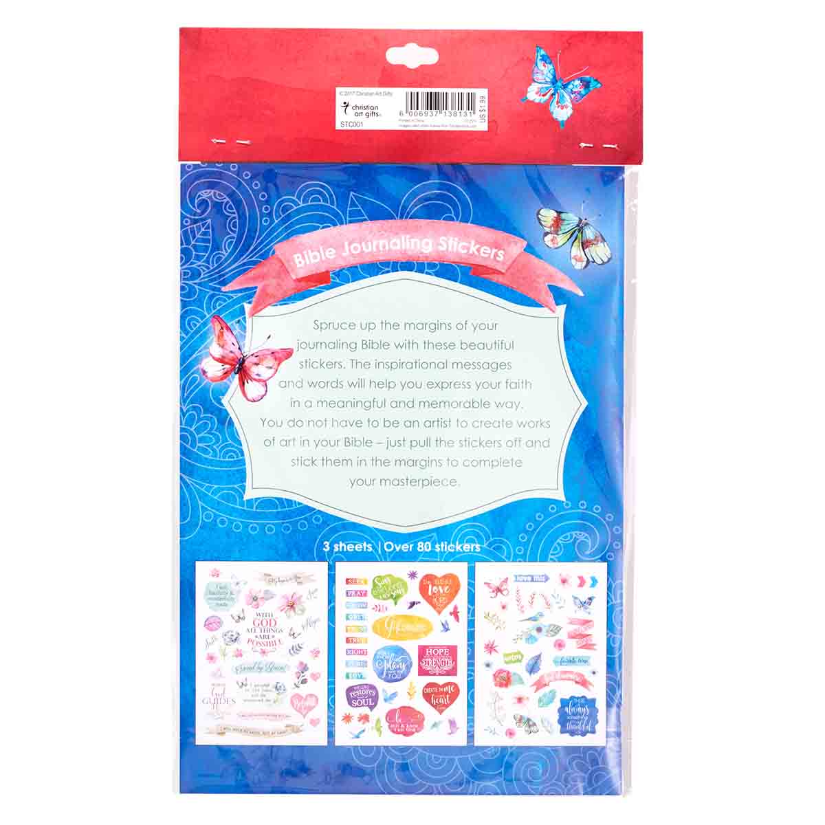 6006937138131_back Bible Journaling Stickers (Set Of 3)(Journaling Stickers) - Image 22