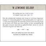 Geanker In Die Woord Afrikaans Prayer Cards In Tin - Image 23