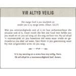 Geanker In Die Woord Afrikaans Prayer Cards In Tin - Image 25
