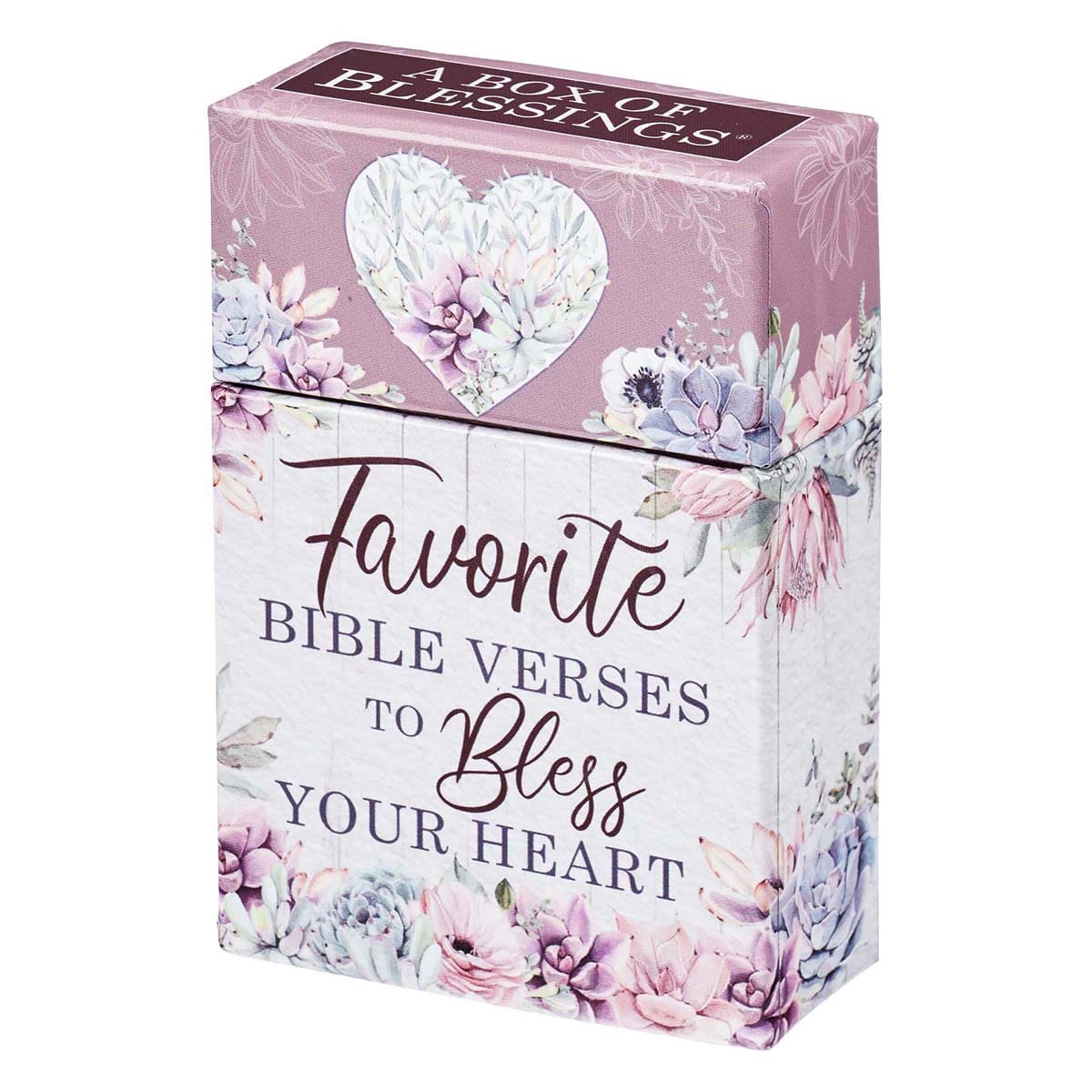 6006937149007_feature1 Favorite Bible Verses To Bless The Heart (Boxed Cards) - Image 7