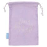 Every Day Is A Gift Lilac Small Cotton Drawstring Bag - Image 9