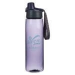 Be Strong And Courageous Plastic Water Bottle - Joshua 1:9 - Image 16