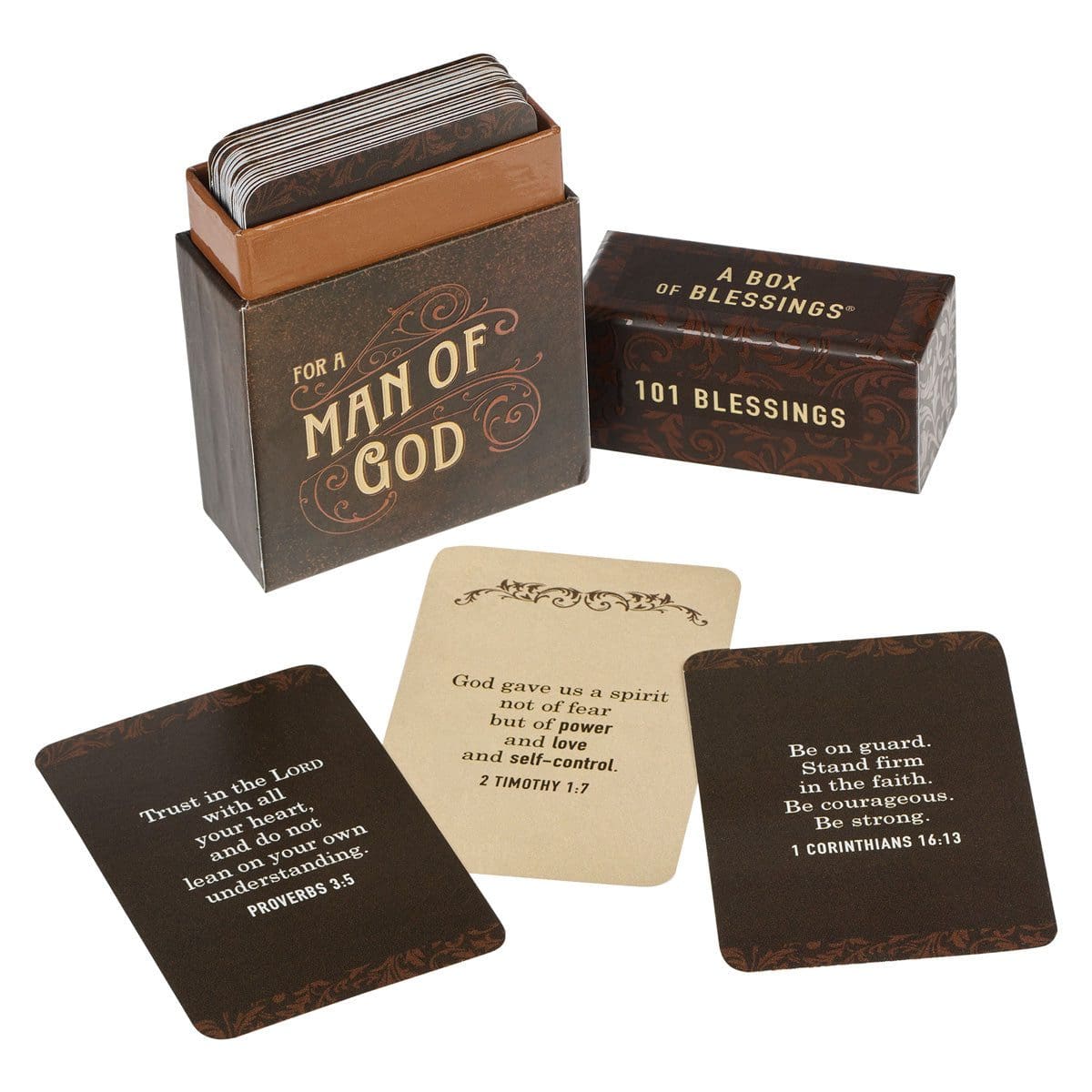 6006937159082_feature2 101 Blessings For A Man Of God Boxed Cards - Image 8