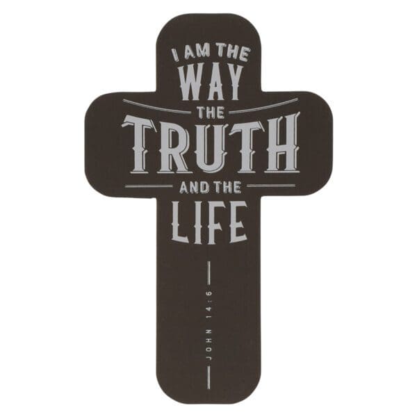 I Am The Way The Truth And The Life Cross Bookmark Set Of 6 - John 14:6 - Image 9