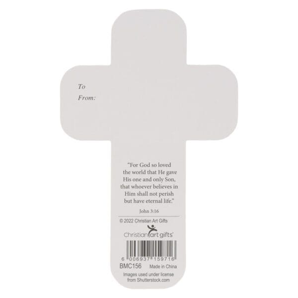 He Is Risen Black Cross Bookmark Set Of 6 - Matthew 28:6 - Image 10