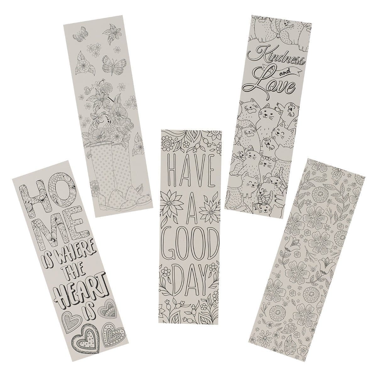 6006937160040_feature1 Love Set Of 5 Coloring Bookmarks - Image 18