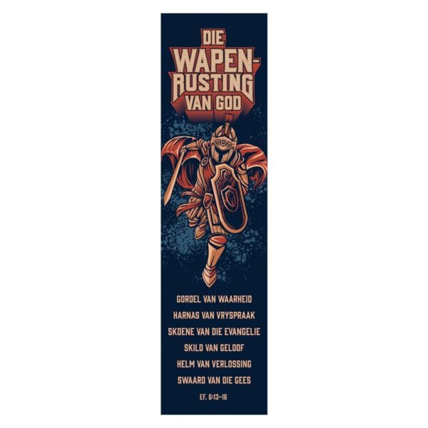 Die Wapenrusting Van God Pack Of 10 Sunday School Bookmark - Ephesians 6:13-16 - Image 8
