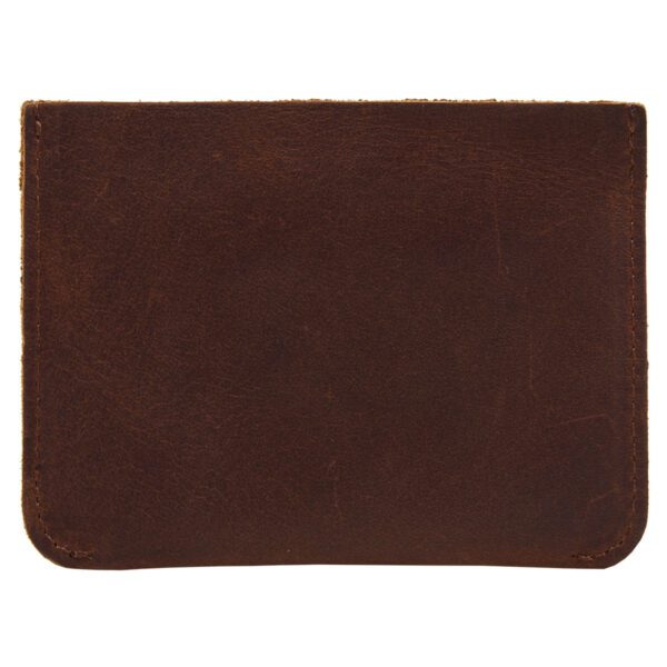 Genuine African Leather Brown Card Holder - Image 22