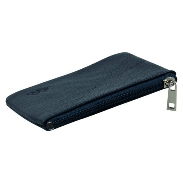 Genuine African Leather Navy Small Coin Purse - Image 27