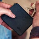 Genuine African Leather Navy Small Coin Purse - Image 28