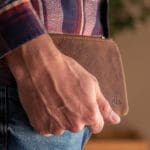 Genuine African Leather Medium Brown Coin Purse - Image 28