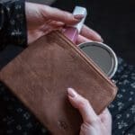 Genuine African Leather Medium Brown Coin Purse - Image 29