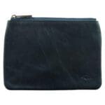 Genuine African Leather Medium Navy Coin Purse - Image 25