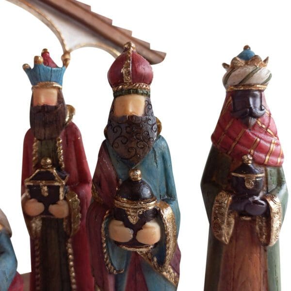 Christmas Nativity With House & Cross Set Of 9 - Image 27