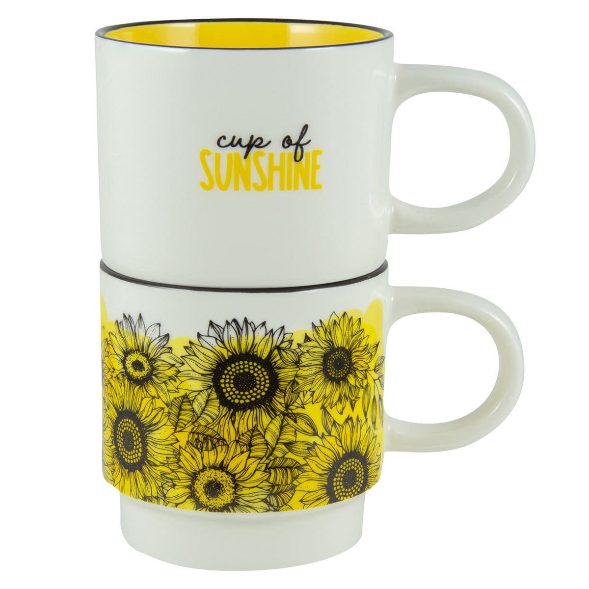 6006937164208_front Cup Of Sunshine Stackable Two Piece Ceramic Mug Set - Image 11