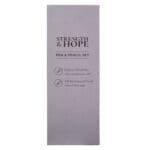 Hope in the Lord & The Lord Is My Strength Black Pen and Grey Pencil Set - Image 5