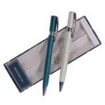 Be Still and Know & I Am with You Green Pen and Cream Pencil Set - Image 9