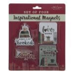 Readers Collection 4 Piece Inspirational Magnet Set - Image 25