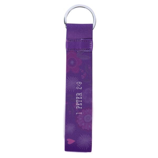 Chosen, Loved, Beautiful Neoprene Wristlet Key Ring - Image 14
