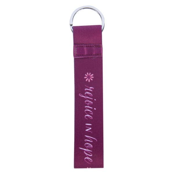 Rejoice In Hope Wristlet Key Ring - Image 13