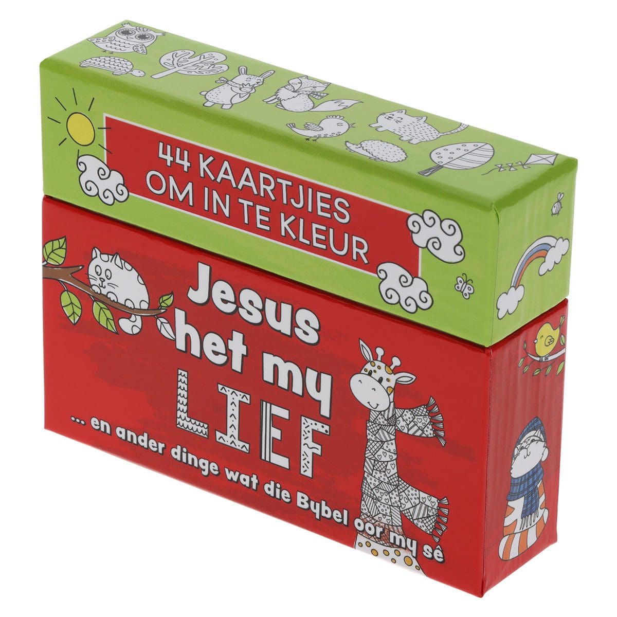 6006937167667_feature1 Jesus Het My Lief Afrikaans Coloring Boxed Cards for Children - Image 21