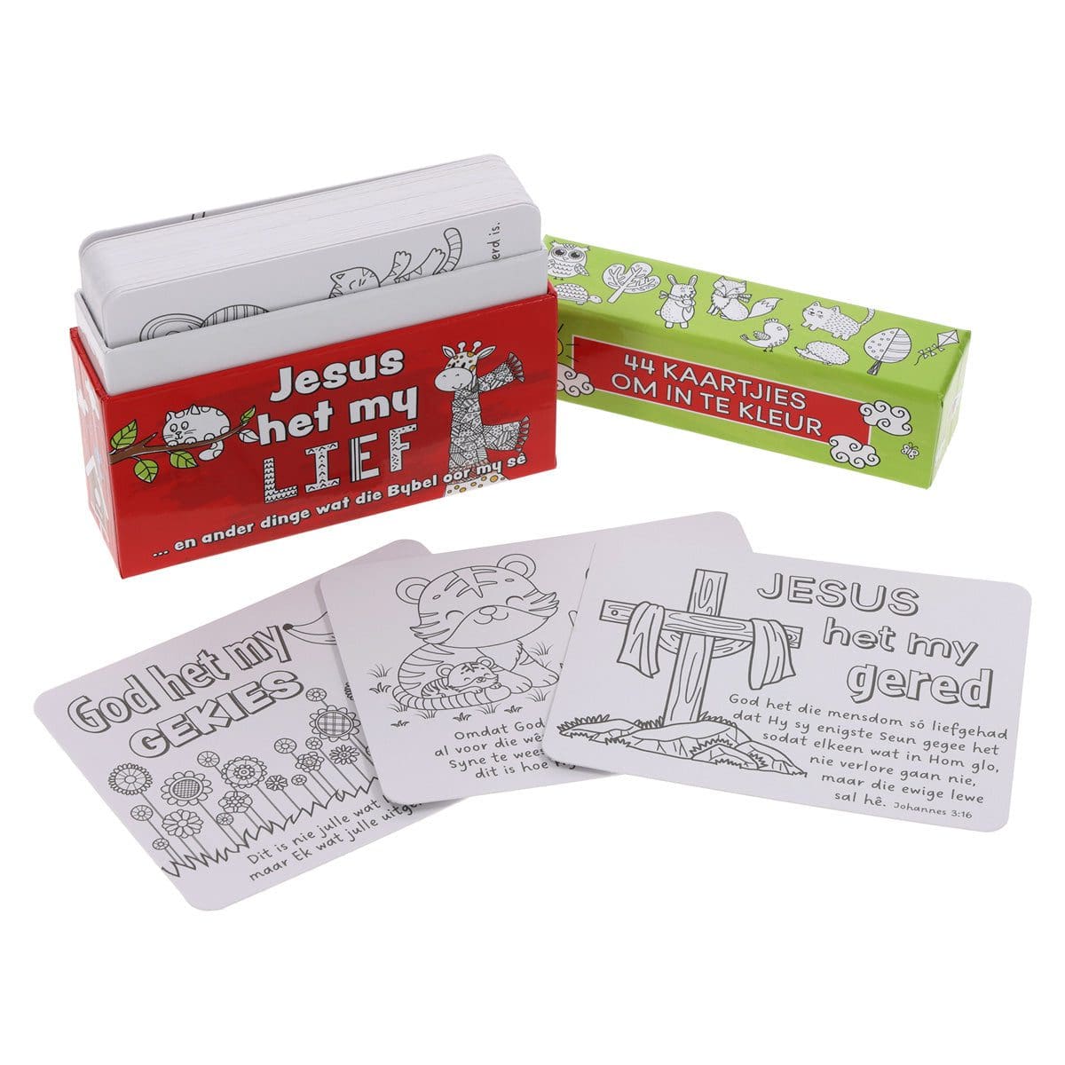 6006937167667_feature4_858559a7-d844-4c5b-8953-4e3a6f0e40f7 Jesus Het My Lief Afrikaans Coloring Boxed Cards for Children - Image 23