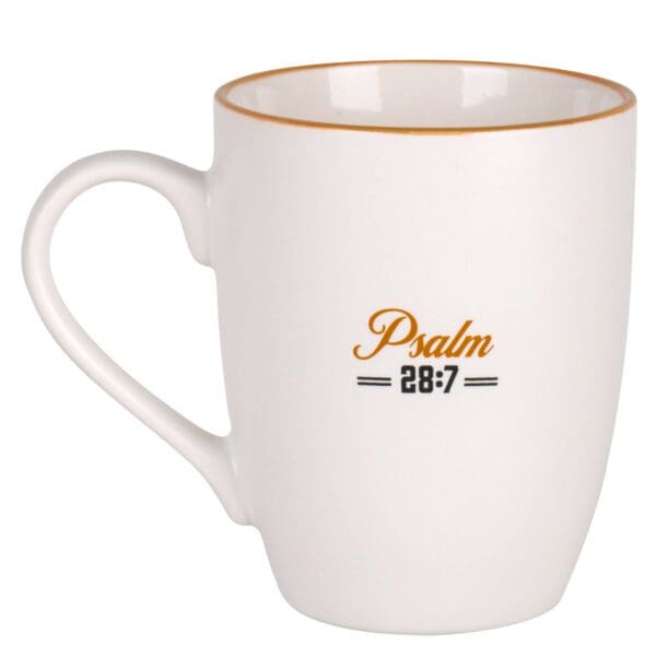 The Lord Is My Strength and My Shield Ceramic Mug - Image 10