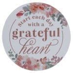 Start Each Day With A Grateful Heart Magnet with a Message - Image 9