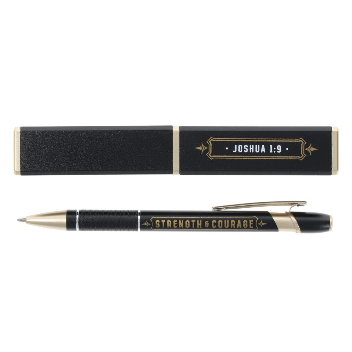 6006937173804_feature2 Strength and Courage Pen in Tube - Image 2