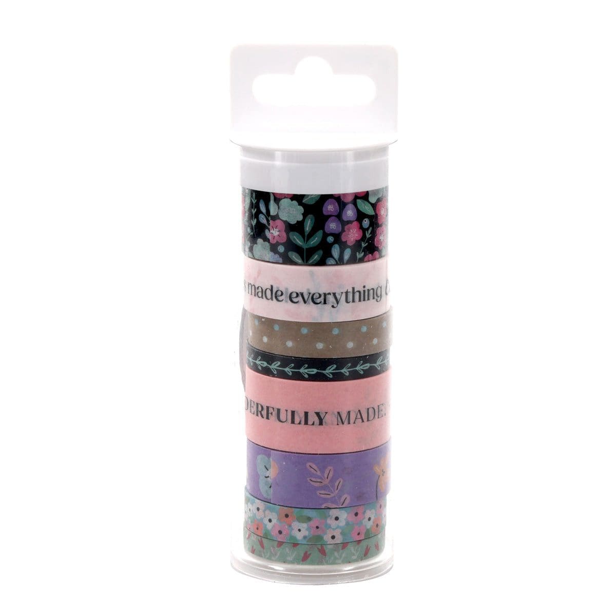 6006937174627_back Beautifully Made Eight-Piece Washi Tape Set - Image 2