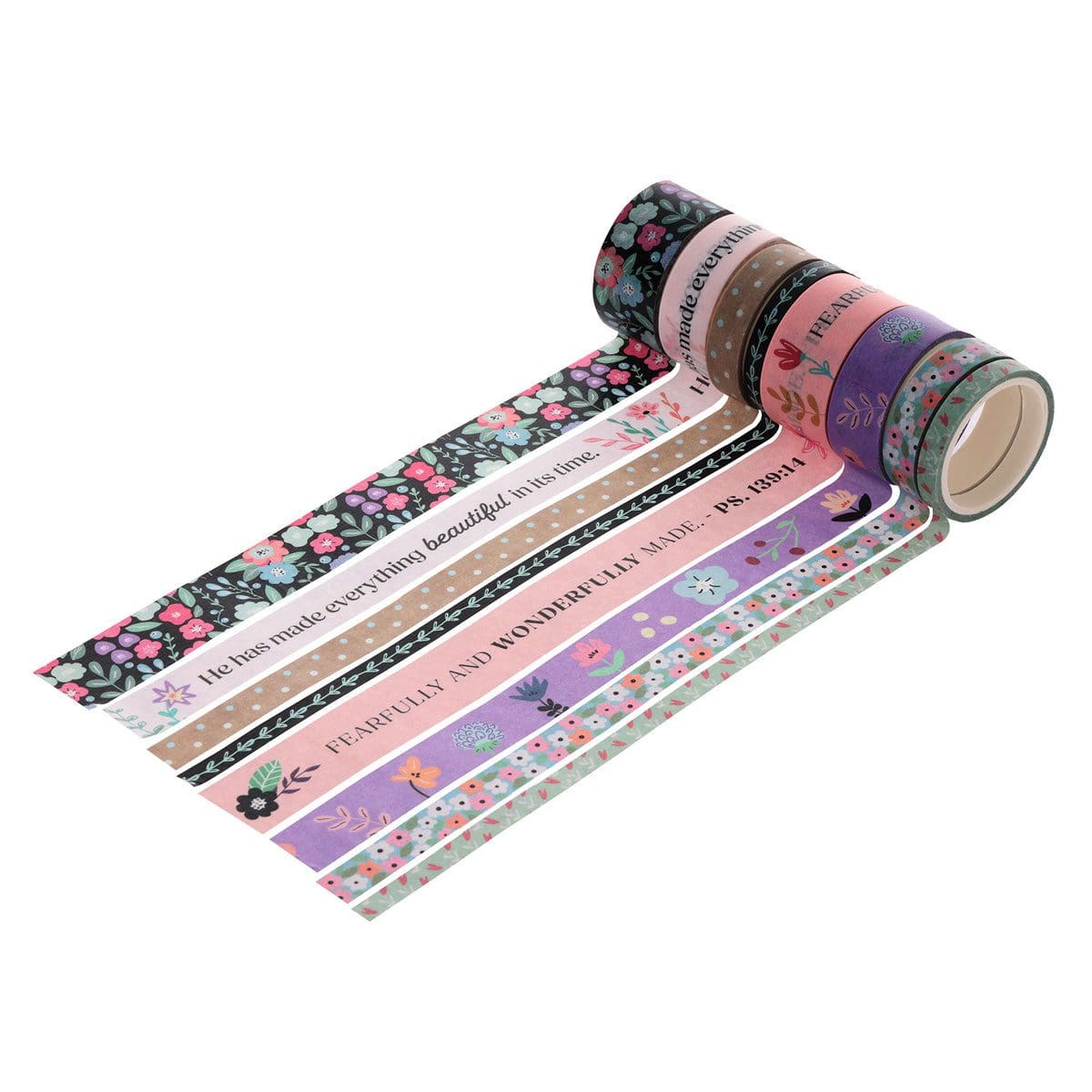 6006937174627_feature1 Beautifully Made Eight-Piece Washi Tape Set - Image 3