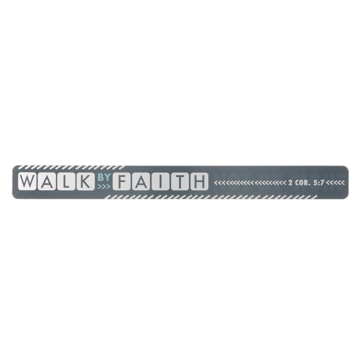 6006937174856_front Walk by Faith Large Magnetic Strip - Image 1