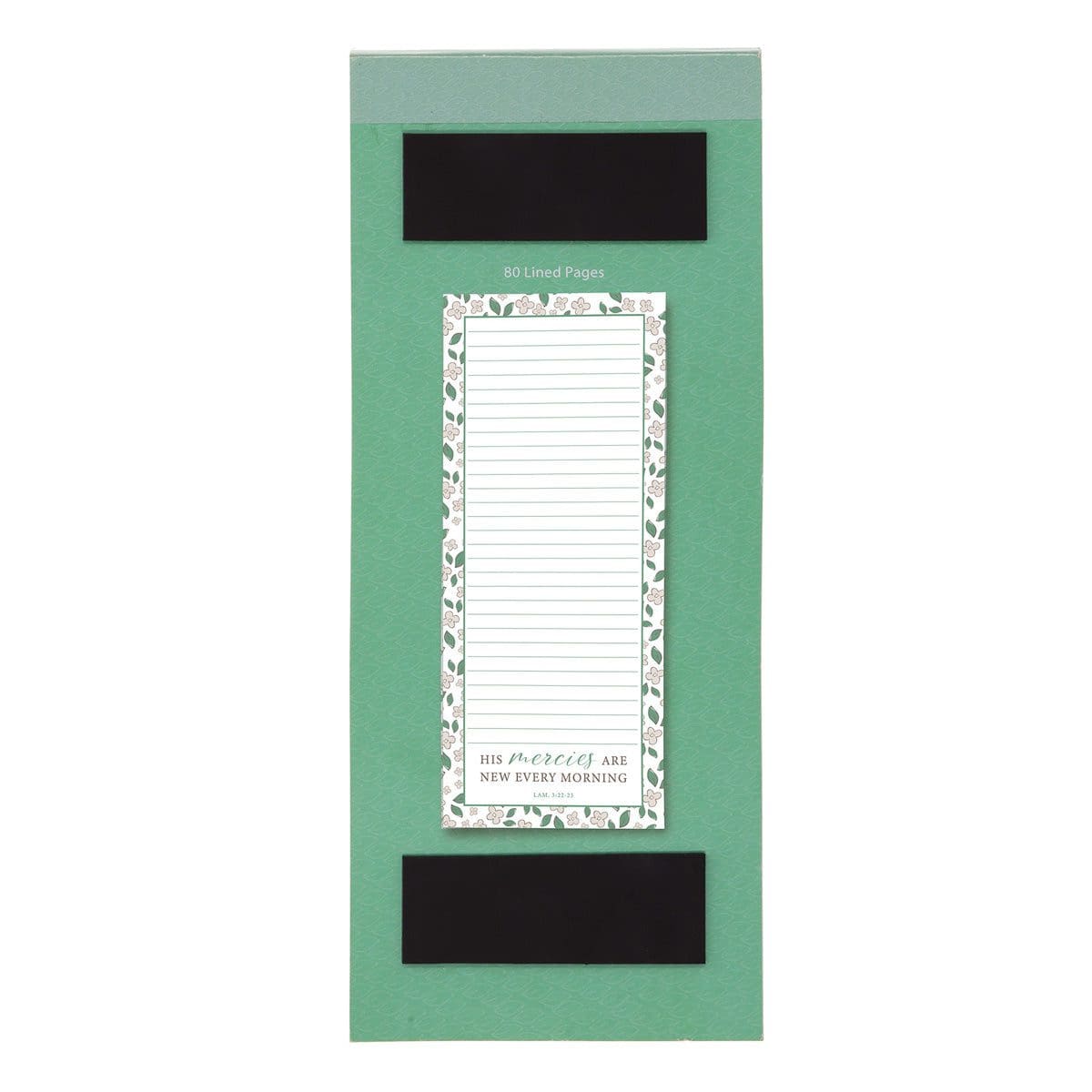 6006937174948_back His Mercies Are New Every Morning Magnetic Notepad - Image 2