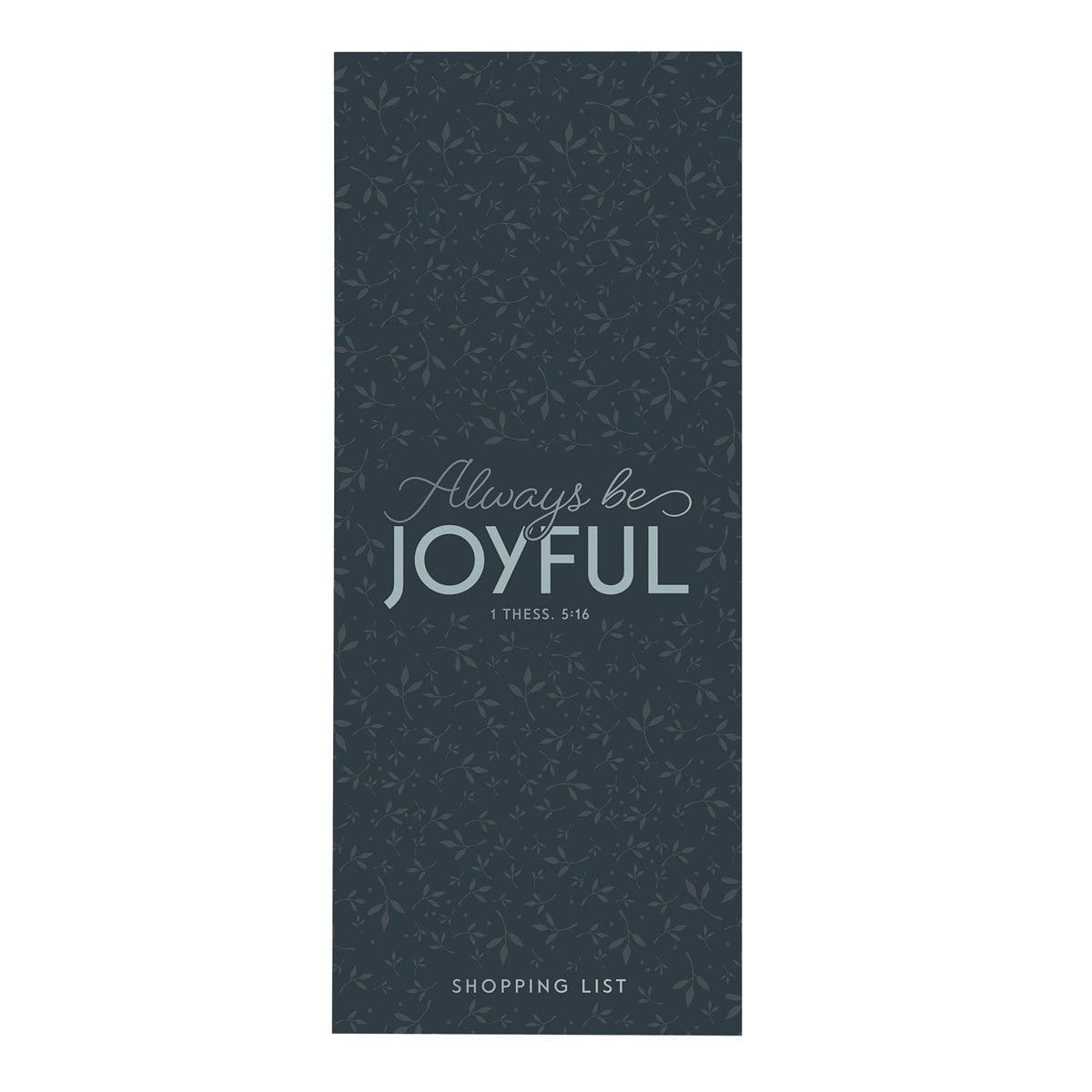 6006937174955_front Always Be Joyful Magnetic Notepad - Image 1
