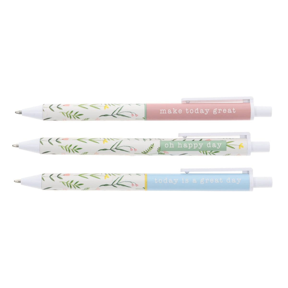 6006937176270_feature1 Make Today Great Three-Piece Pen Set - Image 3