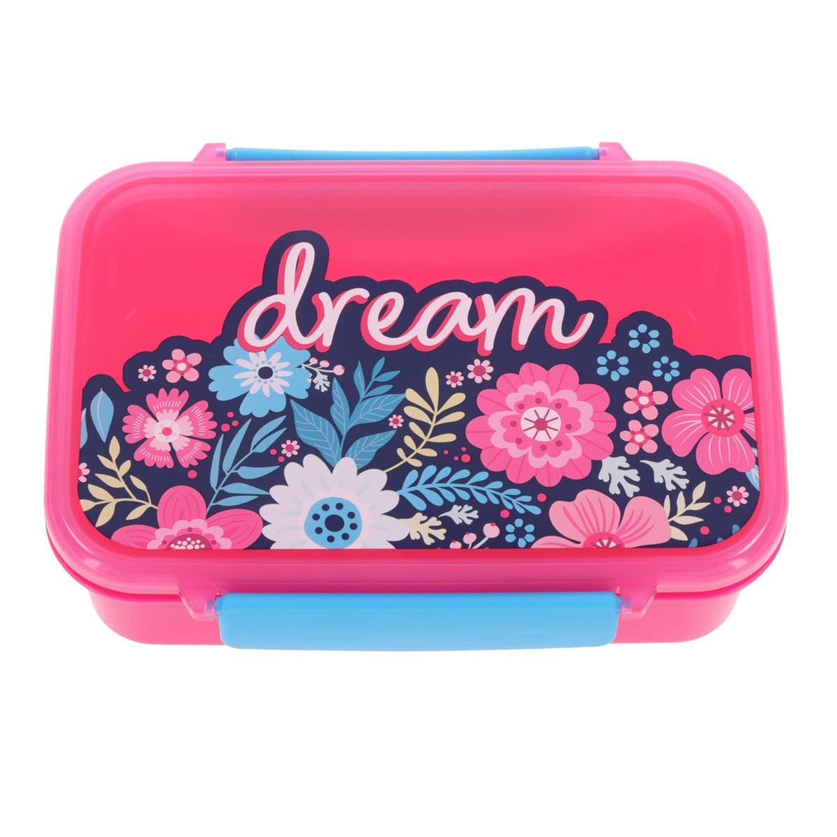 6006937177376_front Dream Pink Plastic Lunch Box - Image 5