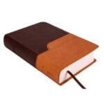 NIV Chocolate & Amber Two Tone Faux Leather Holy Bible Larger Print - Image 27