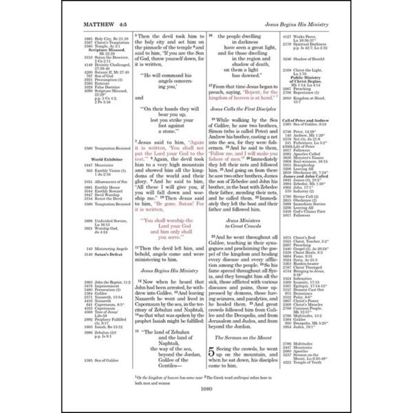 ESV Thompson Chain-Reference Red Letter Bible (Hardcover) - Image 19