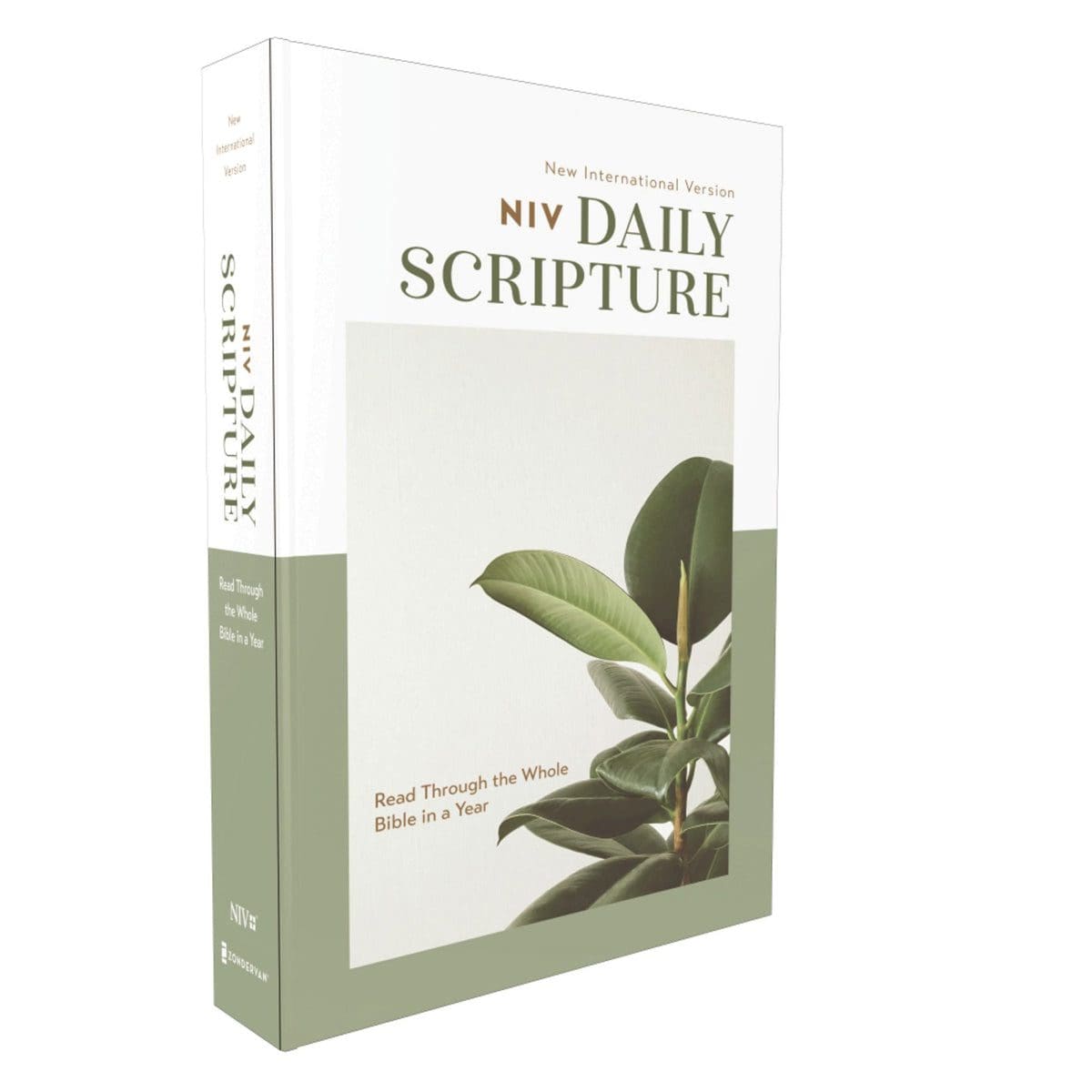 9780310462200_feature1 NIV White and Sage Paperback Daily Scripture One Year Bible Comfort Print - Image 10
