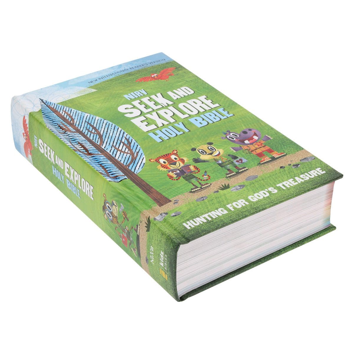 9780310763536_feature1 NIRV Hardcover Seek and Explore Holy Bible - Image 10