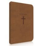 NKJV Brown Faux Leather Super Giant Print Bible - Image 7