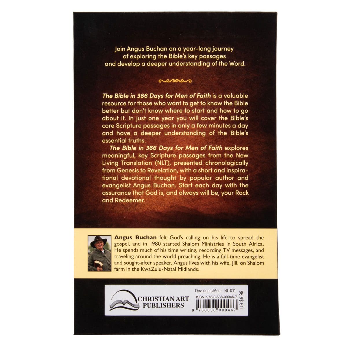 9780638000467_back The Bible In 366 Days For Men Of Faith New Cover (Paperback) - Image 26