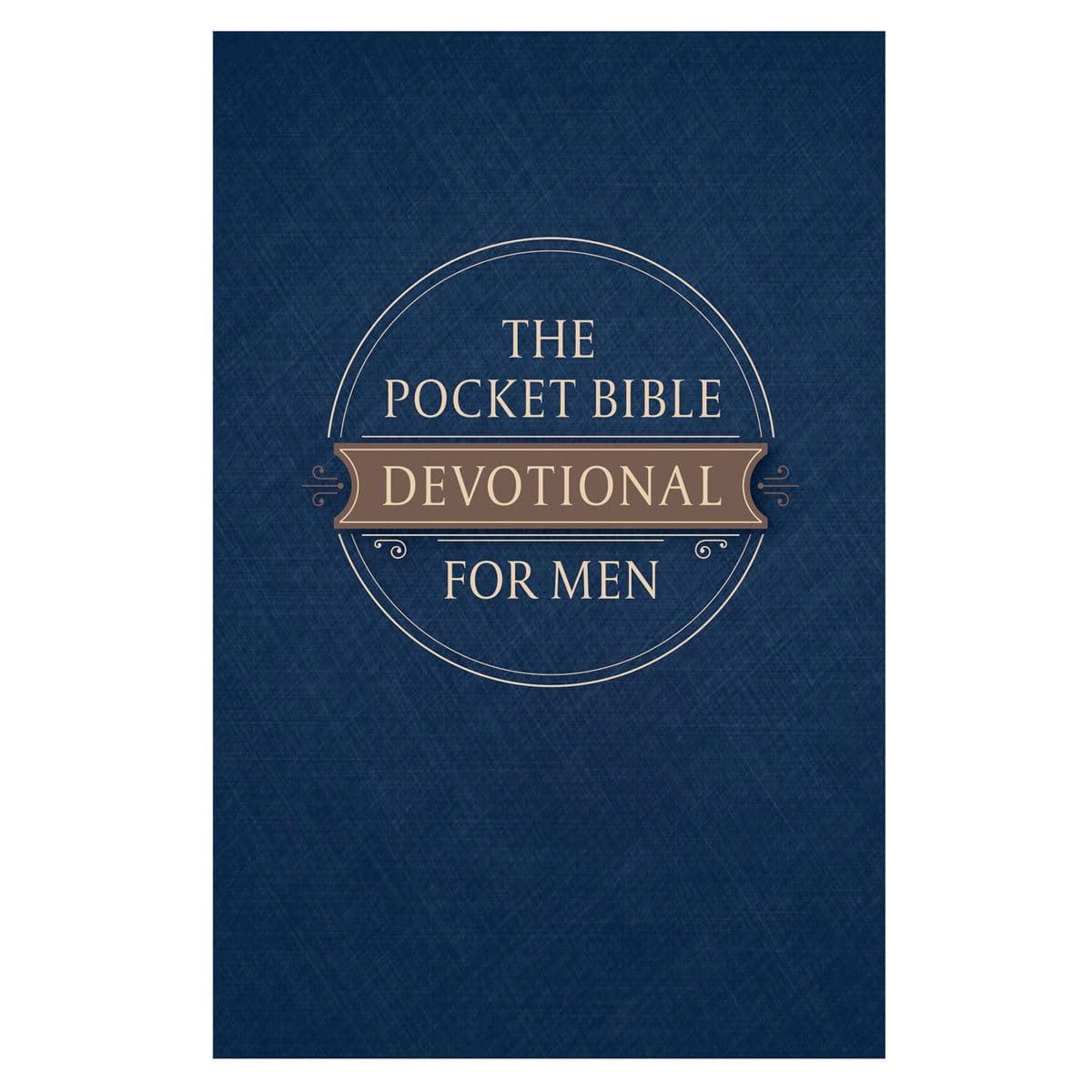 9780638001143_front Pocket Bible Devotional For Men Navy (Paperback) - Image 21