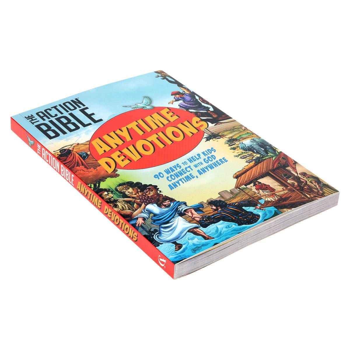 9780638002225_feature1 The Action Bible Anytime Devotions: 90 Ways to Help Kids Connect with God Anytime, Anywhere PB - Image 24