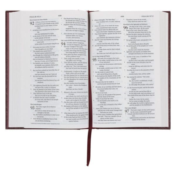 ESV Burgundy Hardcover Standard Bible - Image 10