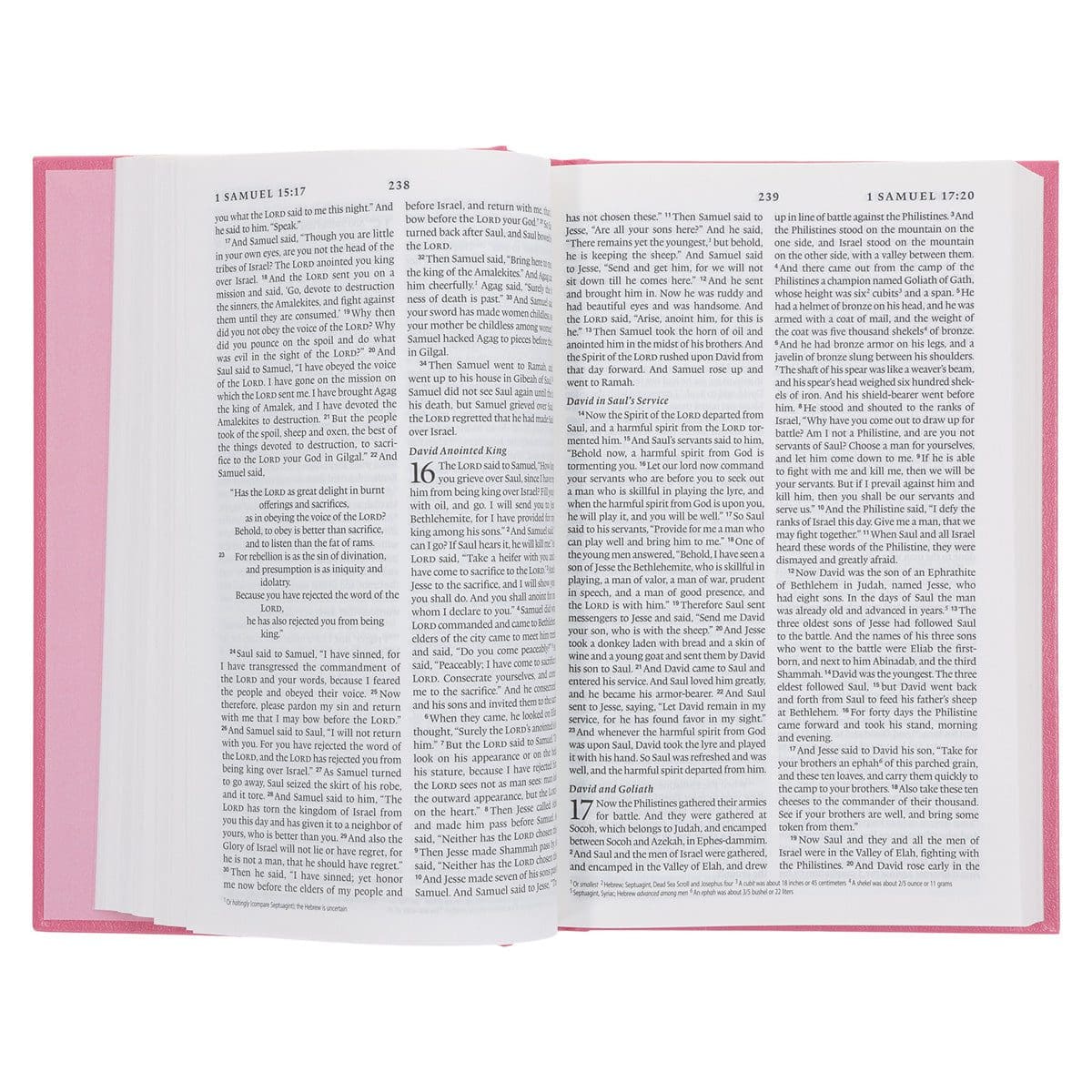 9780638002362_feature3 ESV Pink Hardcover Standard Bible - Image 5