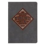 Trust Him Grey Faux Leather Journal - Image 9