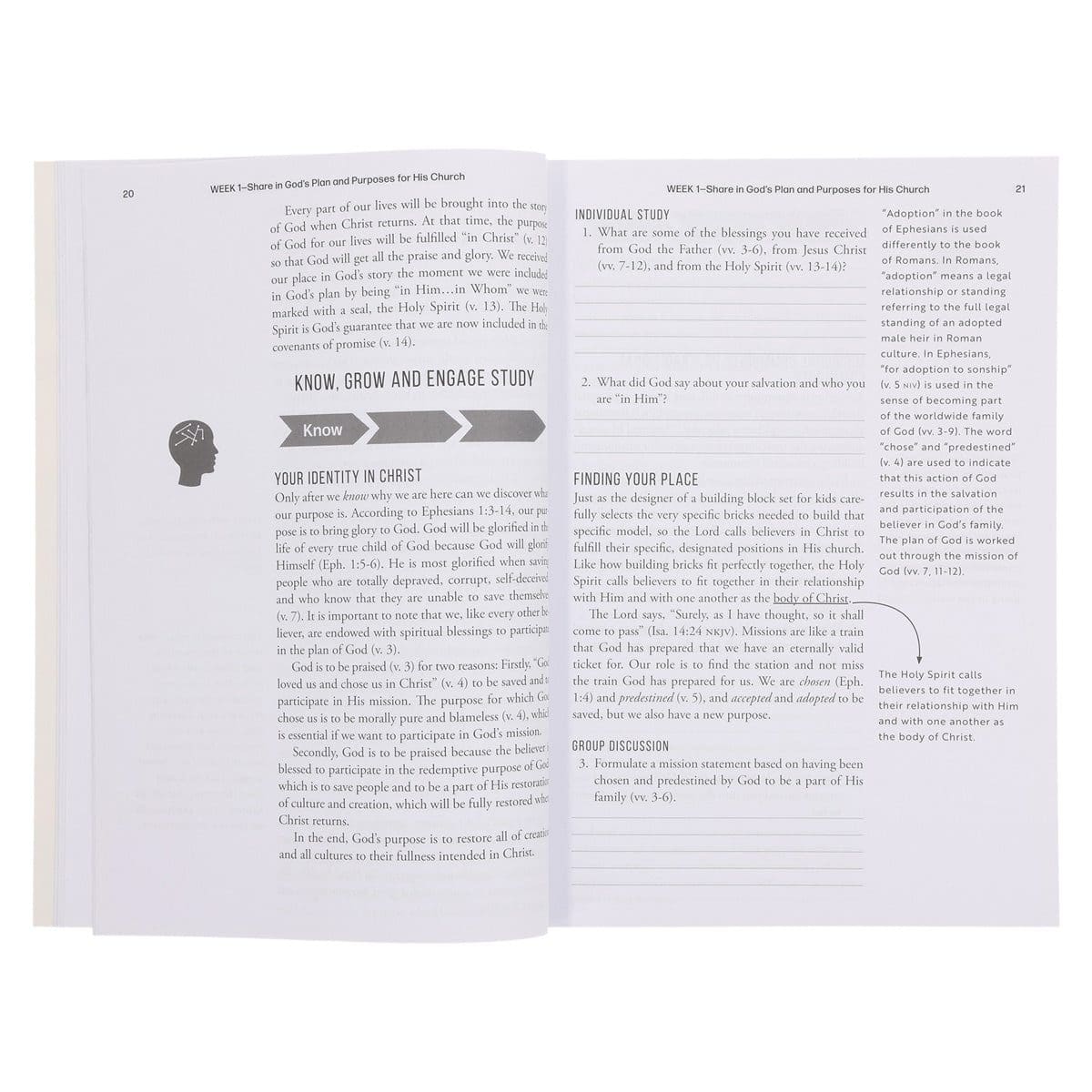 9780638002775_feature3 Discovering Your Purpose in God’s Plan Bible Study - 10 Studies from Ephesians PB - Image 8